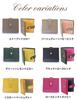 NO MORI Genuine Mini Popular Coin Easy to Bills Compact Wallet [HAKATA LEATHER] Women's Bi-fold Wallet, Leather, Wallet, Box-type Purse,