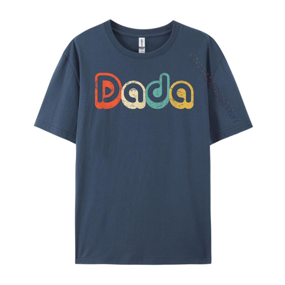 Father Day For New Dad Him Papa Grandpa Dada Graphic Tee Cotton Funny T Shirts