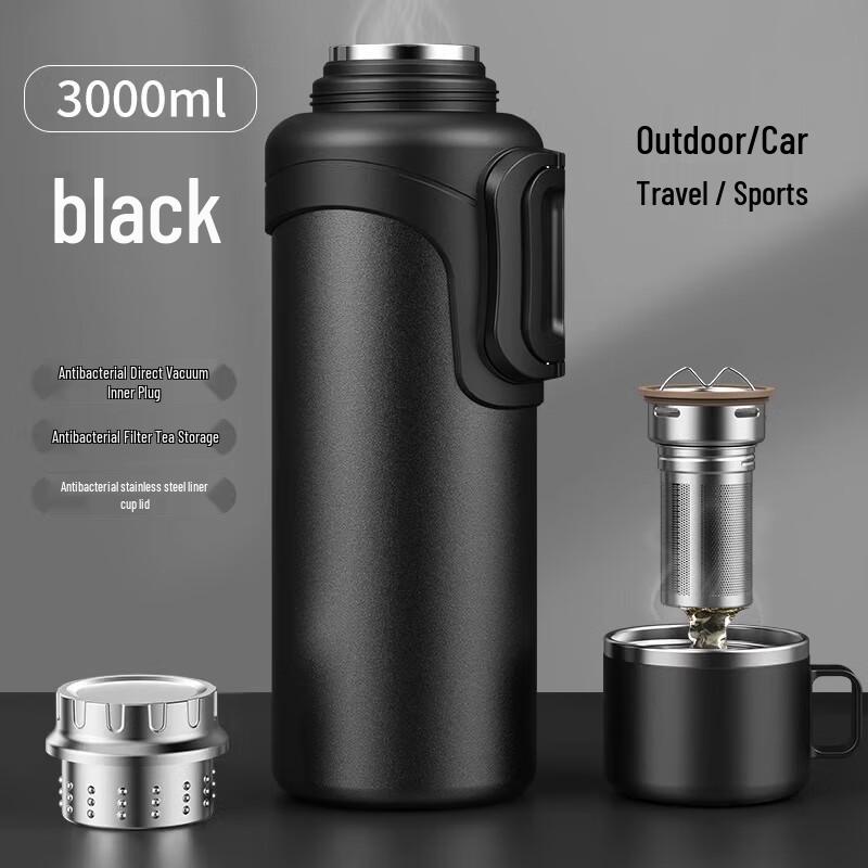 Lainuo Large Capacity Outdoor Stainless Steel Vacuum Flask
