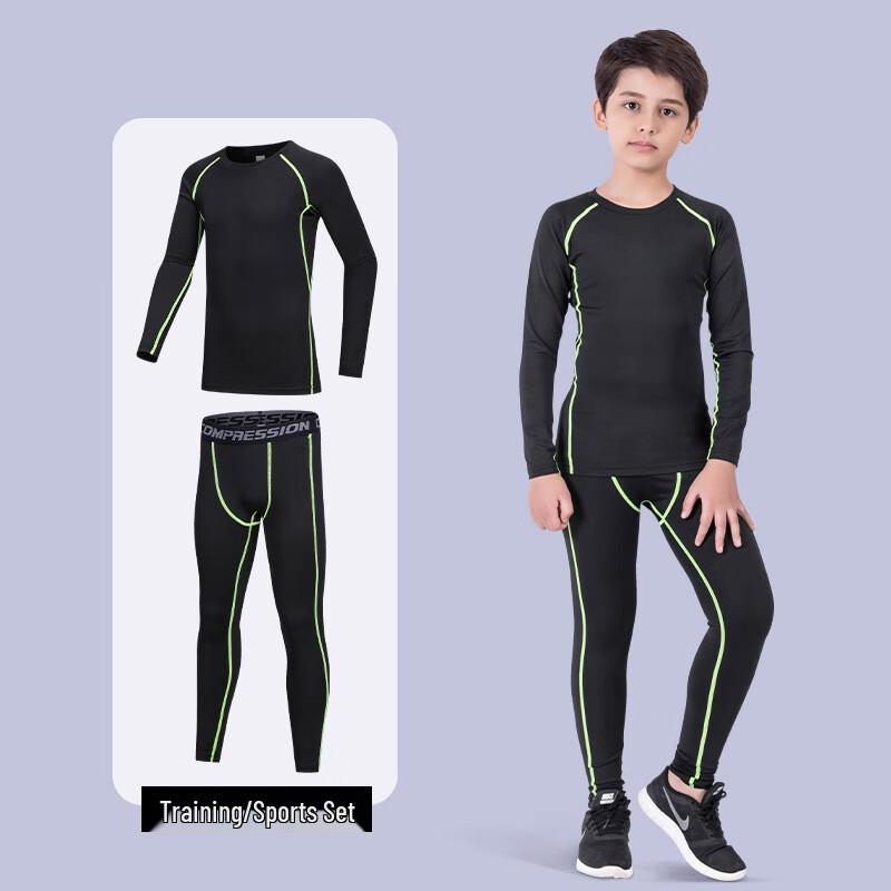 

WEZHO Kids Quick-Dry Compression Training Set