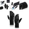 Men's Winter Gloves Offering Warmth Windproof Waterproof Protection And Touch Screen Compatibility