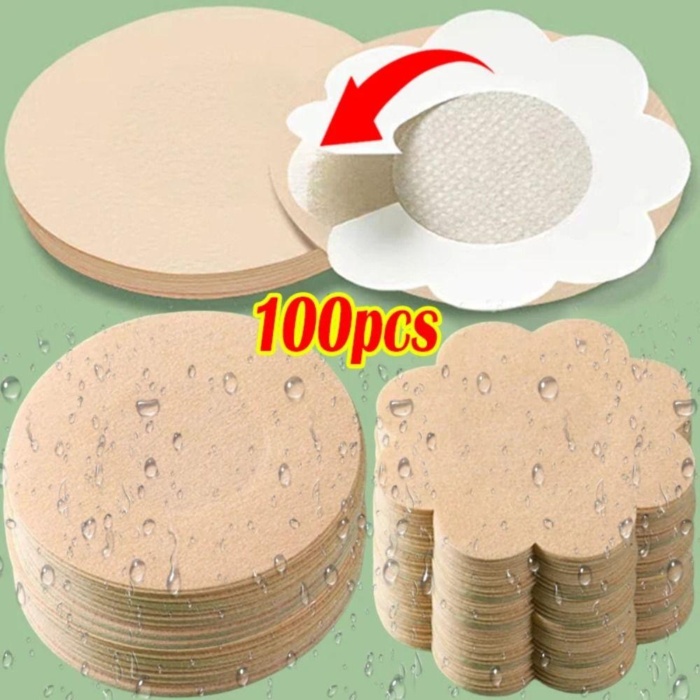 Non-woven Nipple Cover Stickers Self-Adhesive Disposable Invisible Chest Sticker