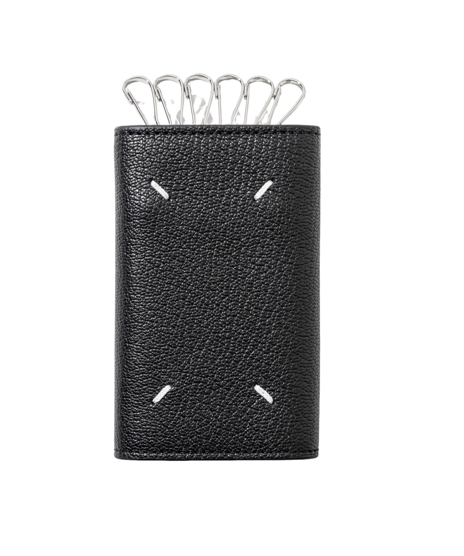 

Key case S55UA0026P4806 KEY CHAIN 6 RINGS BLACK One size [Maison Margiela] [Item]