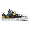 Converse Chuck Taylor All Star Casual Confortável Cano Baixo Sapatos de Lona Infantil Tênis Infantil Preto Multicolorido 670350C