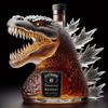 Funny French Bulldog Whiskey Bottle, Humor Novelty Decanter, Creative Gift, 250ml Clear Glass