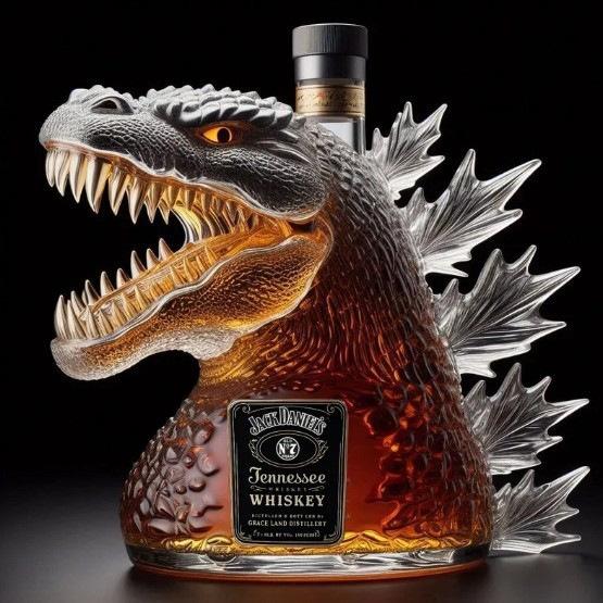 Funny French Bulldog Whiskey Bottle, Humor Novelty Decanter, Creative Gift, 250ml Clear Glass