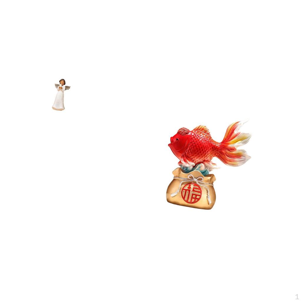 Cherub Angel Resin Figurine Holding Pigeon Sculpture for Living Room Desk Xmas Corridor Decoration
