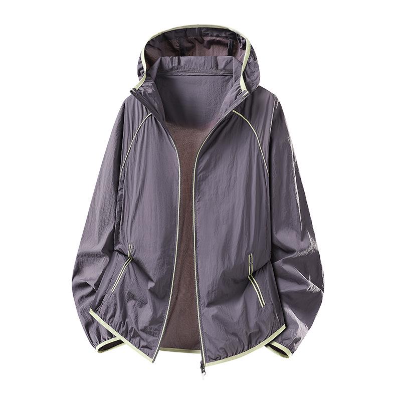 2026 Ice Silk Couples' Sun Protection Jacket - Summer UV-Resistant, Breathable and Stylish.