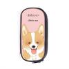 Student Cartoon Shiba Inu Pencil Case With Nylon Material For School Supplies
