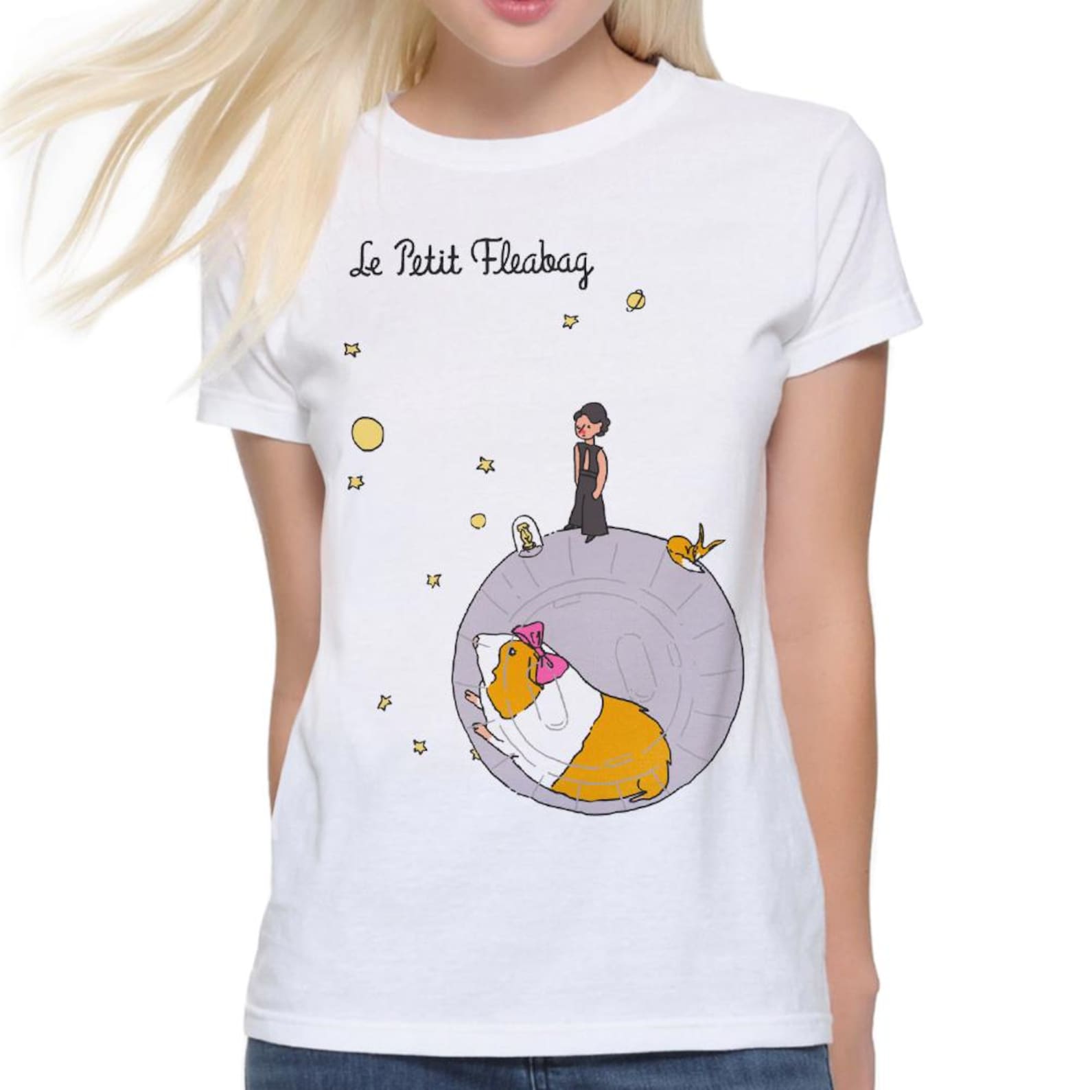 Le Petit Fleabag T-Shirt, Men s and Women s Sizes S