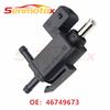 46749673 Turbocharger Vacuum Solenoid Valve For Fiat 500 Punto Doblo Stilo Bravo Alfa Romeo 147 Lancia Delta 60801980 46813571