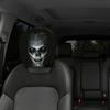 Yousheng Ghost Face Car Headrest Covers, Scary Face Seat Headrest Protector, Universal Stretchy Car Seat Accessory for Most