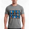 The Wrestler Bunch Tshirt Summer Casual Cotton Tee Oversized Streetwear Tops Vintage Graphic Print Loose Fit Short Sleeve