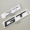 3D ABS Car Letter Rear Trunk Badge Auto GT Logo Emblem Decals For BMW GT 320i 330i 340i 528i 535i 630i 640i Exterior Accessories