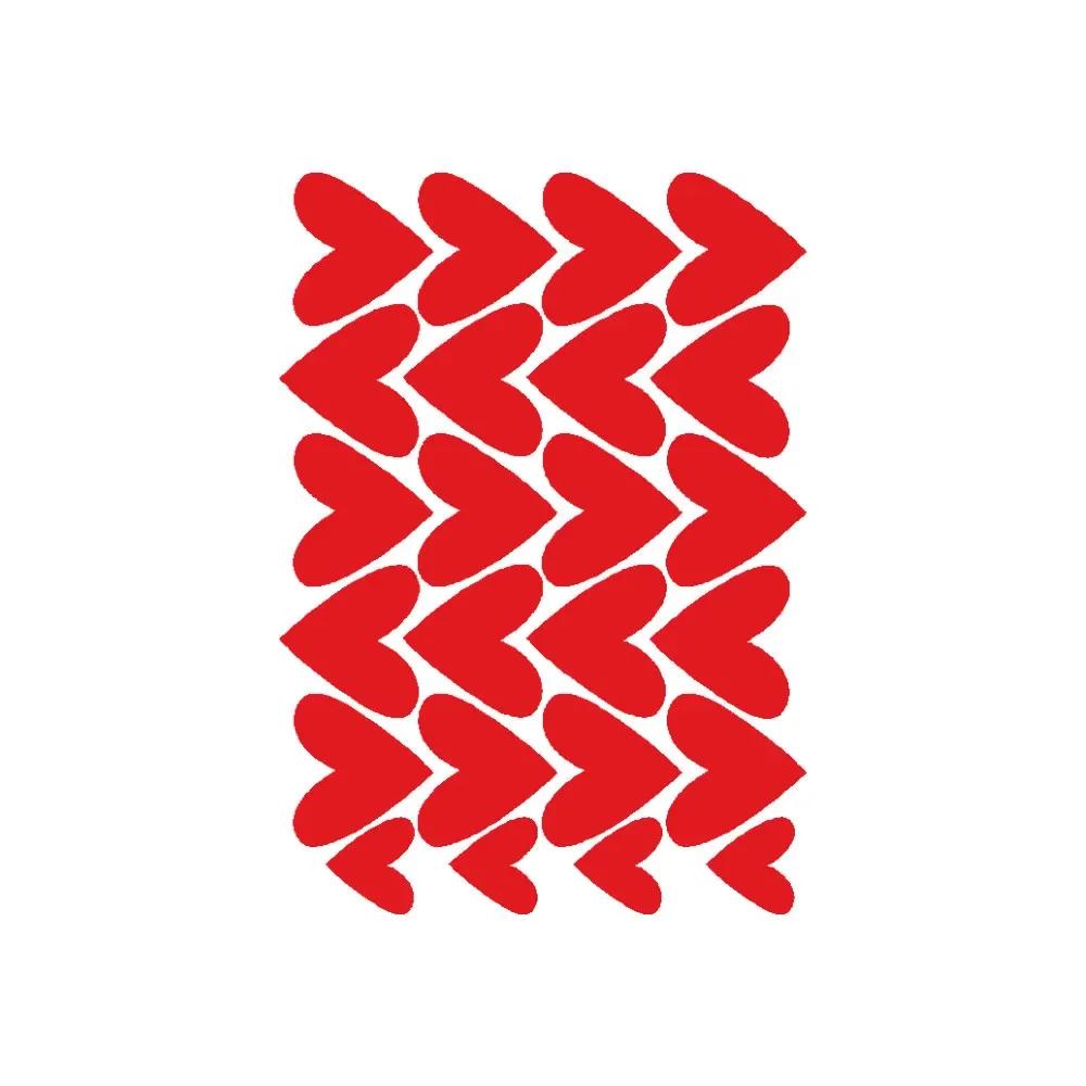 

22 шт./компл. Маленькие наклейки на стену в виде сердечек для домашнего декора, виниловые наклейки для спальни, настенные наклейки для украшения дома, съемные плакаты красный