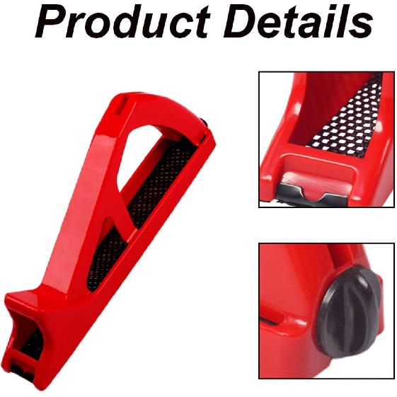 Moulded Body Surform Plane, Gypsum Board Trimmer, Suitable for Pottery, Clay, Woodworking and Sculpting(140 * 40mm/5.51 * 1.57in)