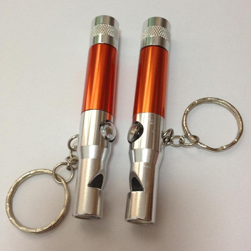 Whistle With Flashlight Quality Emergency Kit Keychain Climbing Keyring Portable Survival Outdoor Whistle 3-In-1 Flashlight Comp