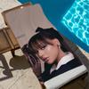A-ayliva Singer S-schwarzes Wunder Towel Large Quick-Drying Microfiber Soft Beach Towel for Travel Fitness Sauna Bathing Camping