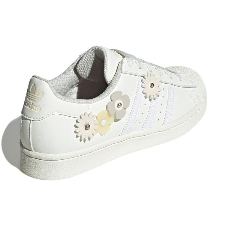 adidas Superstar Floral Women Sneakers White White-Tint Wonder-Mauve GX2172