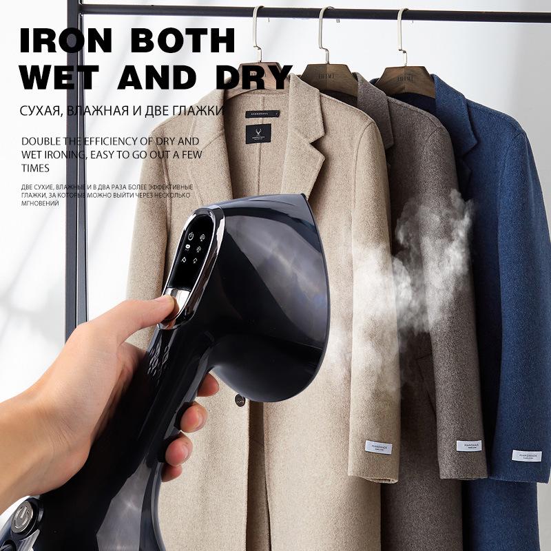 High-Power Portable Handheld Garment Steamer & Iron with Super-Strong Steam