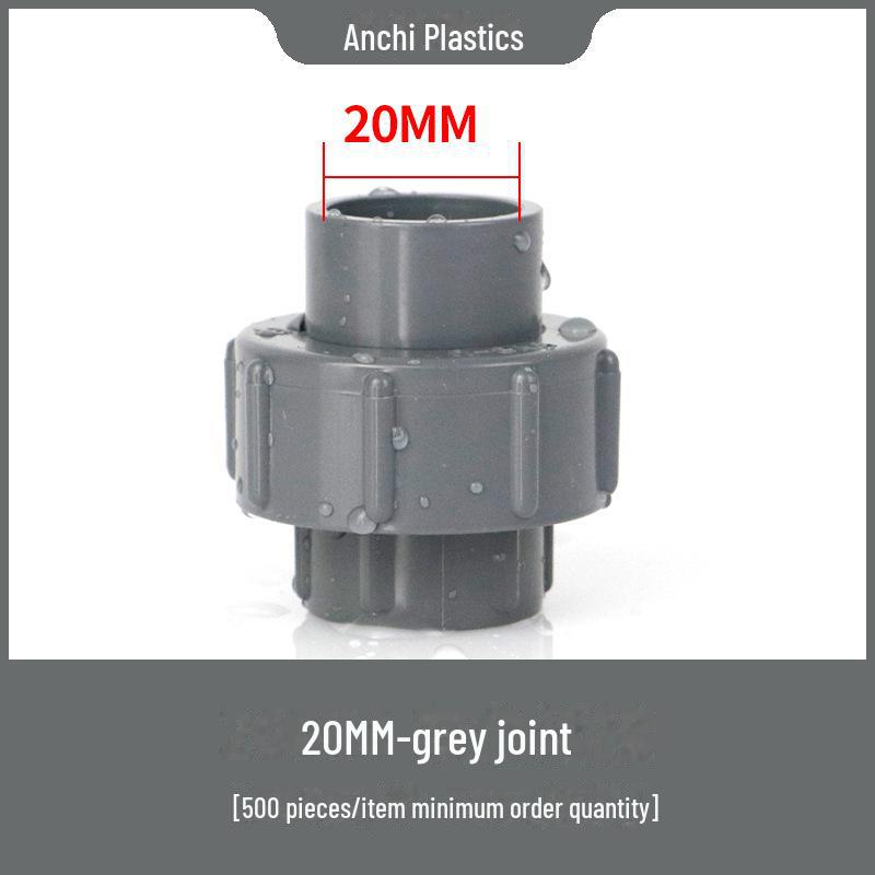 

Фитинги для водопроводных труб из ПВХ с быстроразъемным соединением для аквариумов и рыбных резервуаров — быстроразъемные фитинги для водопроводных труб размером 20 мм, 32 мм, 50 мм, 75 мм. 20, 500 pieces/item, 50 pieces minimum order серый