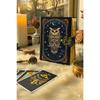 Owl Grimoire Journal – Blank Book of Shadows | Leather Spell Book of Wisdom | Handmade Witchy Sketchbook Moon Magic Tarot Notebook