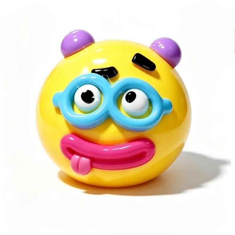 Smushers Squishy Toy, Dog Face Swap Soft Slow Rise Squeeze Toy, Cute Moldable Sensory Stress Relief Fidget Toy