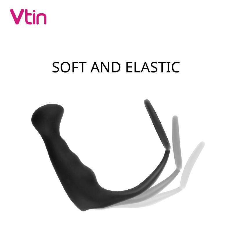 Prostate Massager for Men - Anal Plug & Masturbation Stick for Couples
