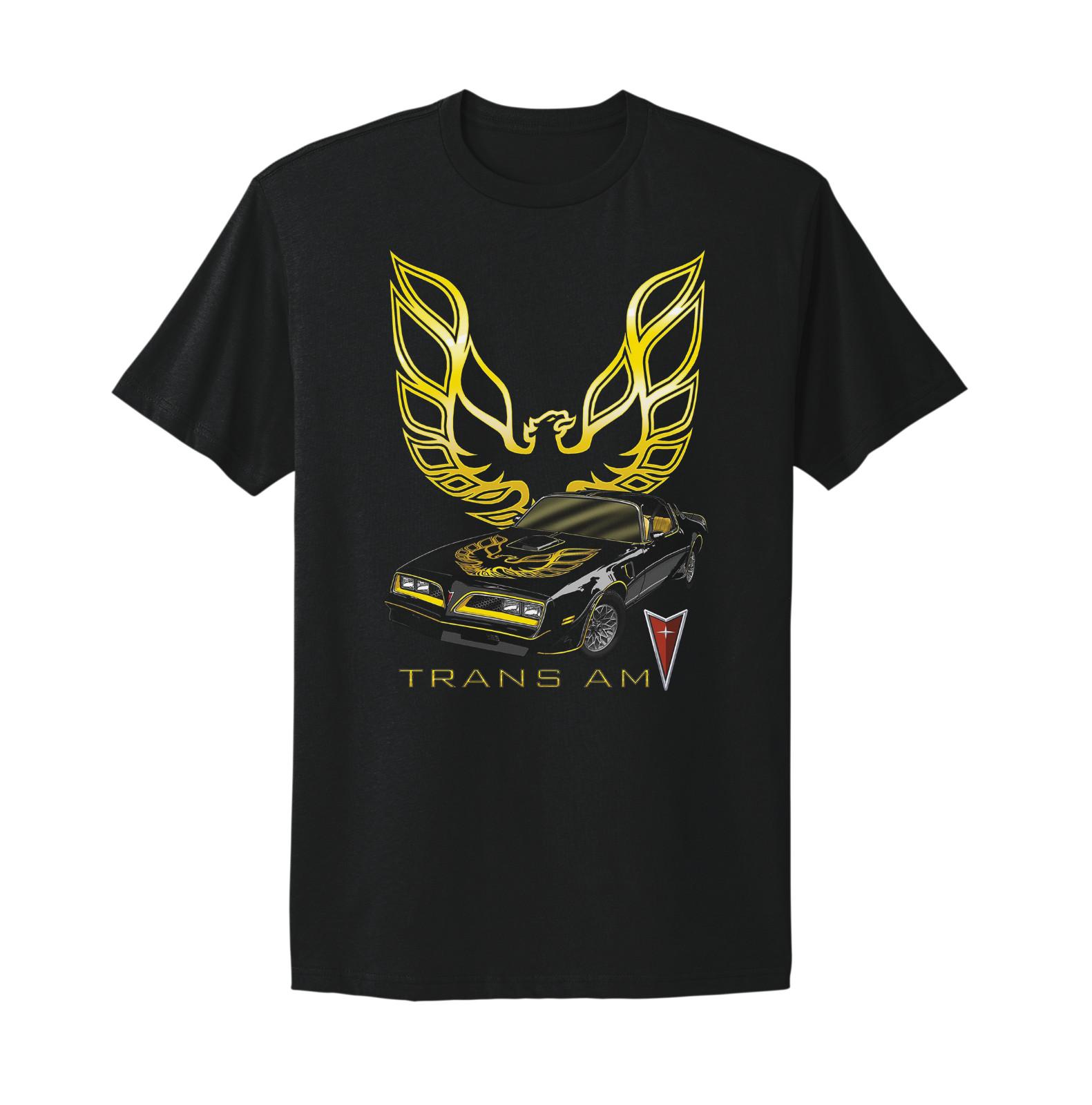 Pontiac Firebird Trans Am Black Gold T-shirt M
