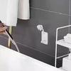 No-Drill Adjustable Shower Holder for Bathroom, Shower Spray Mount Bracket with Toilet Lid Base, Shower Hanger