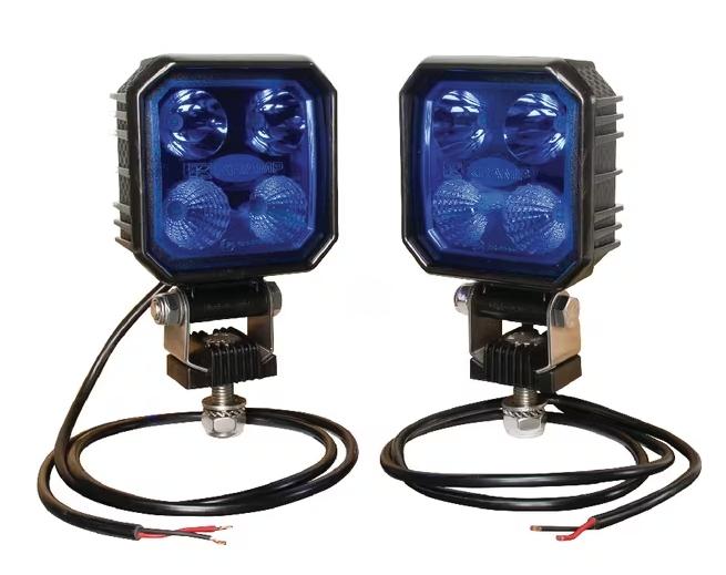 Zila LED darba lampa smidzinātājam, 2