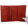 HERMES Long Wallet Tri-fold Epsom Bearn Dupri Purse Orange Epsom Women Used