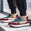 Fashion Fashion Casual Shoes for Men's 2025 Spring New Color Blocked Designed Sports Shoes Comfortable Height Increasing Chunky sneakers