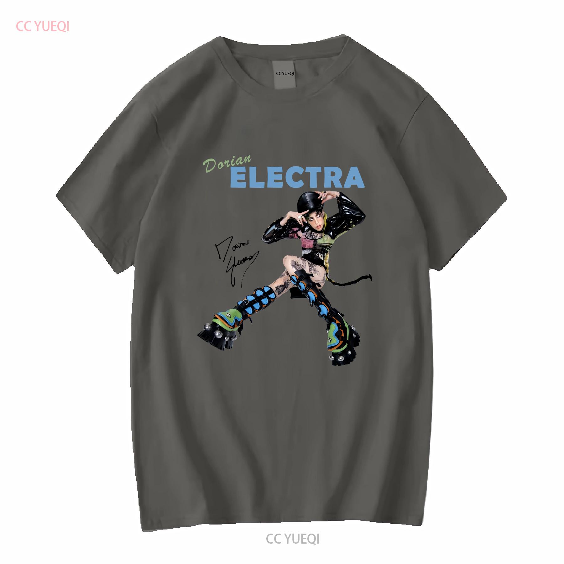 Фирменная футболка Dorian Electra Для Полного Размера S 2345XL BO337 винтажная Стиранная Удобная дизайнерская одежда Топ Для Повседневной Носки 4XL