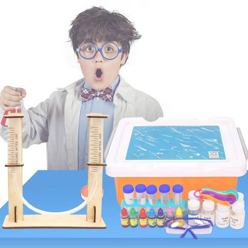 Educational Stem Diy Wooden Pipe Level Indicator Kit For Elementary Students Handmade Material Pack