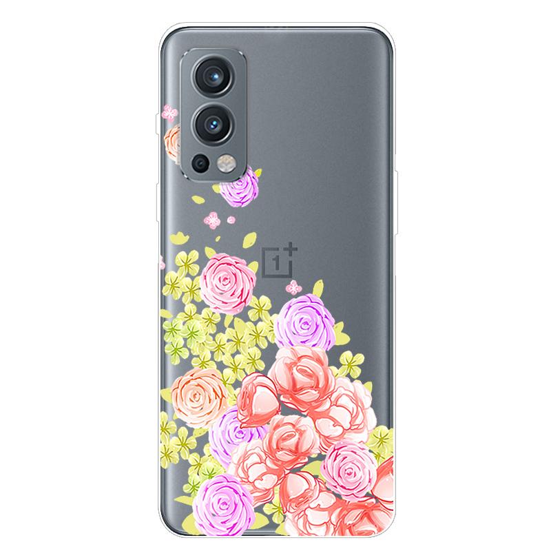 For OnePlus Nord 2 5G Case Transparent Soft TPU silicon Phone Cover For One plus Nord 2 5G Case Nord2 5G 2021 Clear Funda Coque