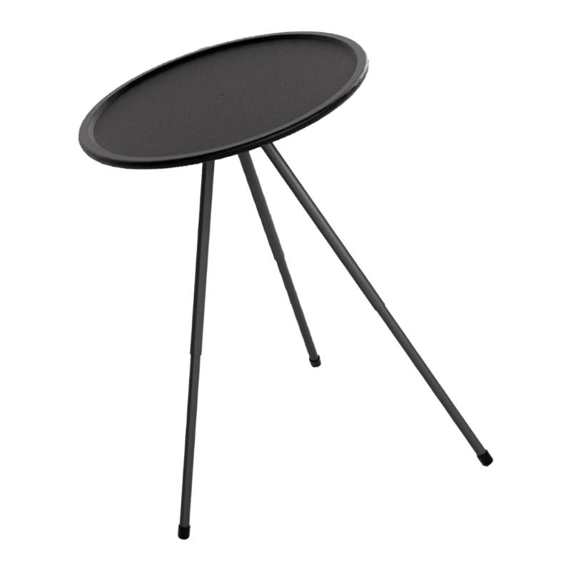 Round Foldable Outdoor Table Desk Water Resistant For Traveler Anglers Hiking Camping Barbecue Trip Adventure Gear