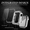 Glass+Cover For Apple Watch Case 45mm 44mm 41mm 40mm 46mm 42mm Bling Diamond bumper+Screen Protector Series 11 10 9 8 7 5 6 4 SE