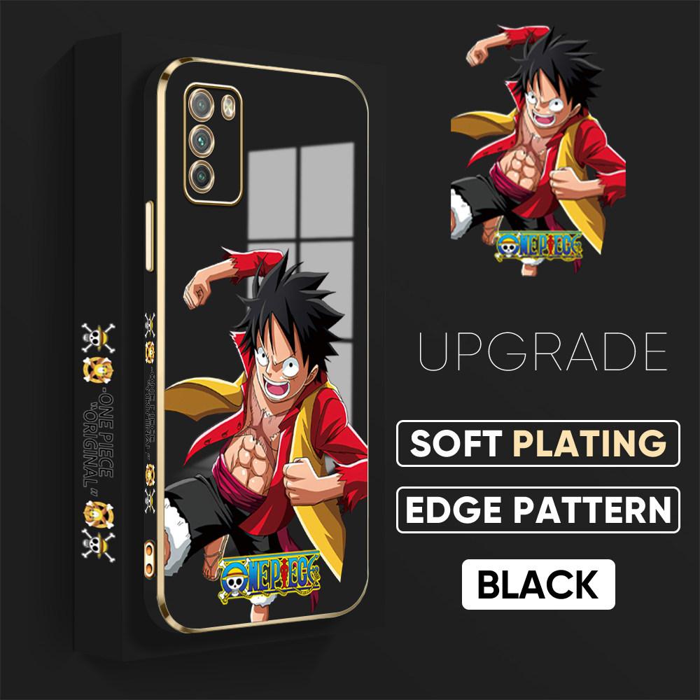 Kolorowe wzory nadruków Kwadratowy wzór krawędzi Obudowa Platerowana obudowa telefonu Luksusowe poszycie Miękkie etui na telefon do Huawei Honor Xiaomi Redmi