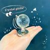 Simple Ins Mini Transparent Globe - Cute Desktop Decor Item for Girls' Heart - Creative Festival Gift