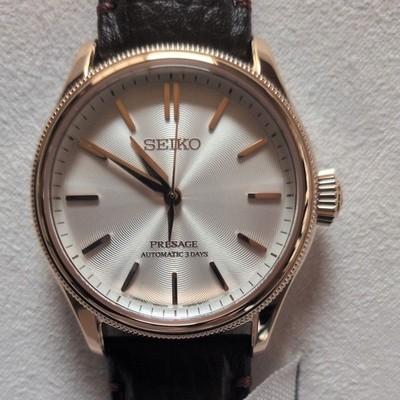 Seiko Presage Classic Tomioka Seidenzifferblatt HCC010J HCC008J Limitiert 500 38mm #2