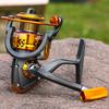 SOUGAYILANG Spinning  Reel 12 Bearing Balls 4000 Series Metal Spinning Reel Boat Rock Fishing Wheel