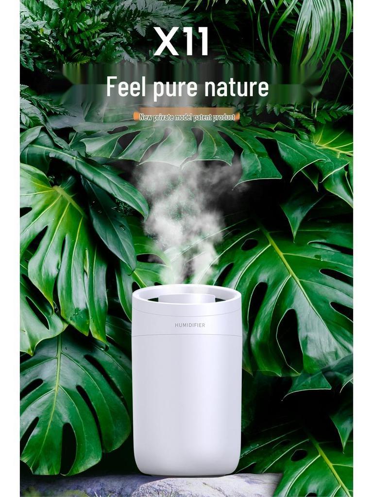 Double Nozzle 3000ml Humidifier for Home & Office - Large Capacity & Mist Volume