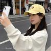 New Unisex Korean Cute Little Horse Baseball Hats Sunshade Cartoon Versatile Simple Peaked Caps Casual Fashion Preppy Style Ins