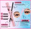 544 Cluster D Curl Individual Lash Set: DIY Dense, Curled, Segmented Eyelashes