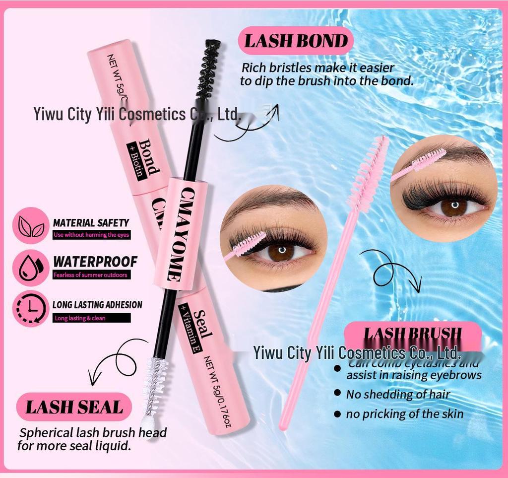 544 Cluster D Curl Individual Lash Set: DIY Dense, Curled, Segmented Eyelashes