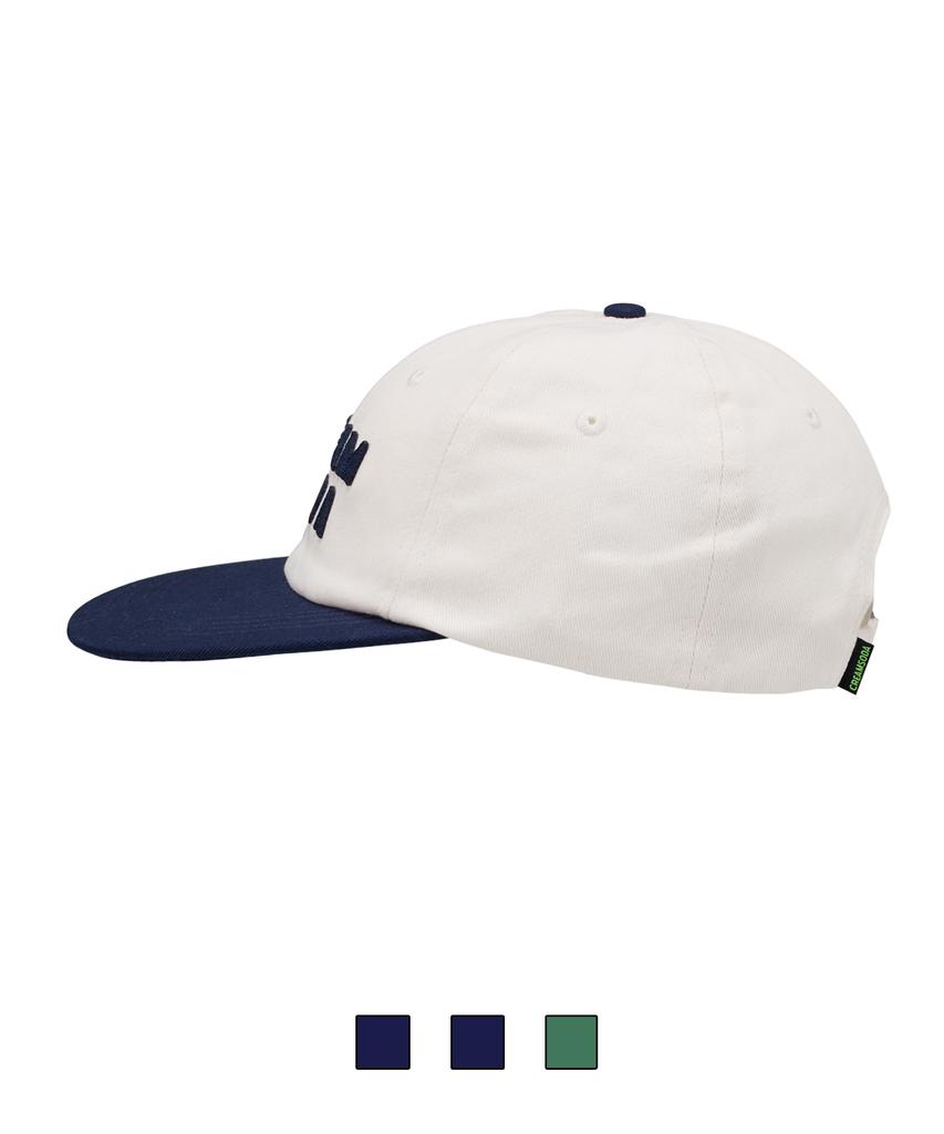CREAM SODA LAB Applique Panel Ball Cap Navy