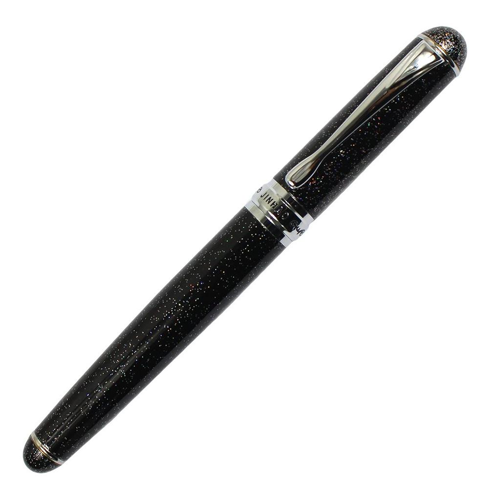 Gullor Advanced Jinhao Medium Fountain Pen X750 Black with Night Sky Pattern