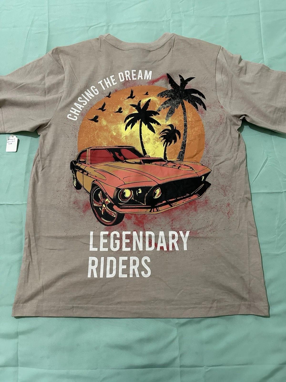 

Vintage Car Chasing The Dream Light Brown T-shirt 4XL