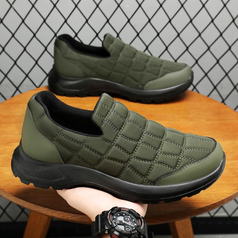 Shoes Men's Shoes New Soft-soled Casual Shoes Not Tired Feet Lazy One-pedal Comfortable Middle and Old Dad Shoes
